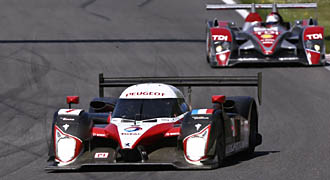 Tredje raka vinsten för Peugeot i LMS