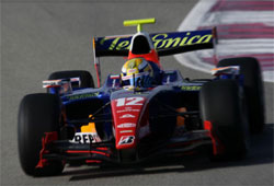 Giorgio Pantano leder serien efter Turkiet