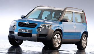 Skoda Yeti får premiär i London i juli