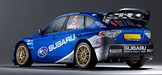 Premiär för nya Impreza WRC i Grekland