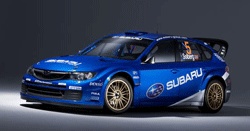 Nya Subaru Impreza WRC 2008 debuterar i Grekland