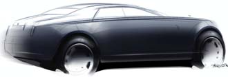 Officiella skisser på ny Rolls Royce