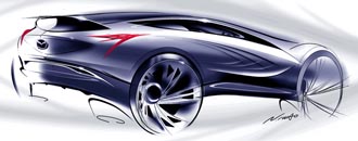 Mazda visar crossover-koncept i Moskva