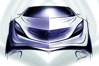 Mazda visar crossover-koncept i Moskva