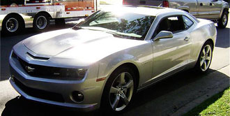 Camaro SS helt omaskerad