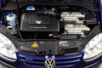 Teknikfylld VW Golf överraskar