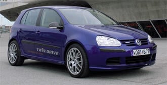 Teknikfylld VW Golf överraskar