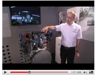 Video på Mercedes diesotto-motor