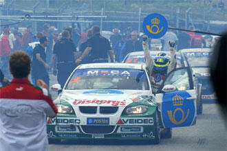 Göransson vann - och leder STCC