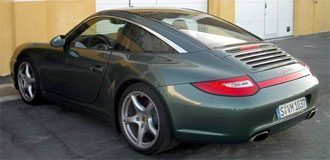 SPION: 911 Targa helt omaskerad!