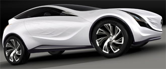 Första bilderna på nya Mazda Kazamai!