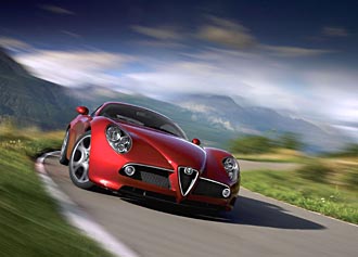 Alfa planerar jubileumsmodell: 8C GTA!