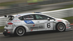 Jimmy Johansson fyra i SEAT Leon Supercopa på Nürburgring