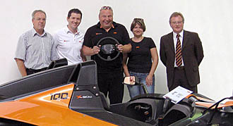 Österrikisk bil levererad - första på 50 år!