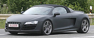 SPION: Audi R8 Spider får vänta till våren 2010
