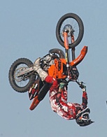 Stjärnorna samlas i Göteborg för Supercross och Freestyle