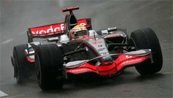 Lewis Hamilton knep pole position på Spa