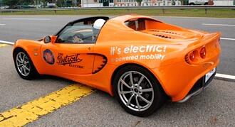 Lotus Elise har blivit elbil