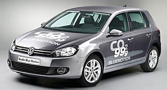 VW Golf BlueMotion Concept - nya snålvargen