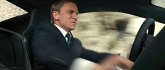 James Bond kör rally med Aston Martin DBS