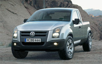 Ny VW-pickup på lastvagnsmässa