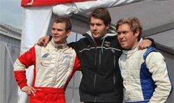 Strong insats av svenskarna på Silverstone