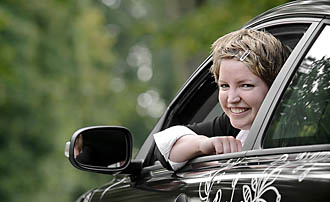 Marie designade en Volvo - och vann bilen!