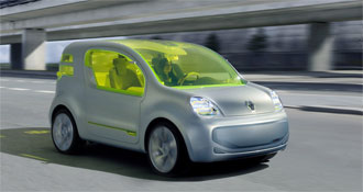PARIS: Renault ZE - elbil med termokaross