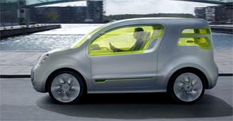 PARIS: Renault ZE - elbil med termokaross