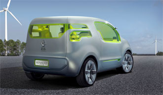 PARIS: Renault ZE - elbil med termokaross