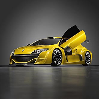 PARIS: Renault Mégane Coupe Trophy - bara för race