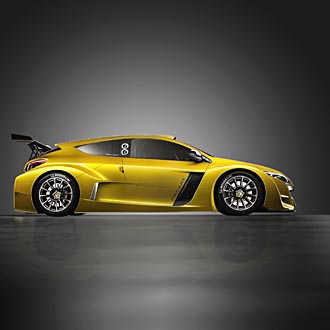 PARIS: Renault Mégane Coupe Trophy - bara för race