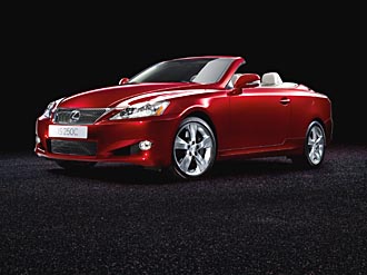 BILD-FROSSERI: Lexus IS 250C - 30 stora bilder!