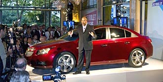 TORRKÖRD: Chevrolet Cruze - föregångaren till Saab 9-3!