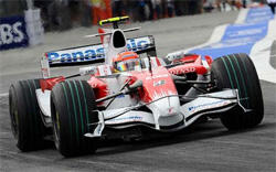 Timo Glock snabbast under fredagstesterna på Fuji Speedway