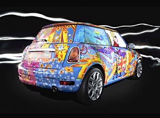 Konst-ig Mini hamnar på Design Museum