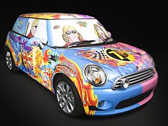 Konst-ig Mini hamnar på Design Museum