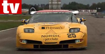 WEBB-TV: Varning för ljudporr med Corvette C5-R