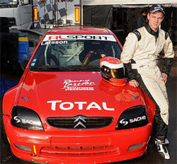 Johan Larsson tänker vinna rallycross-EM