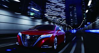 Batman kör Suzuki Kizashi