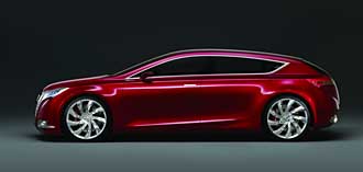 Batman kör Suzuki Kizashi