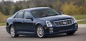 Cadillac gör en bil av DTS och STS