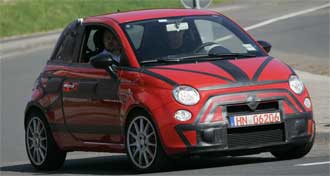 Abarth på banan igen - fyra modeller på gång