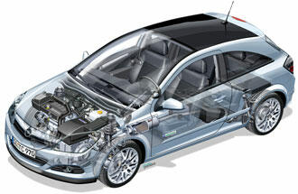 Opel Astra och Saab 9-3 kommer i hybridversion