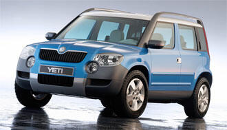 Skoda Yeti kommer 2009
