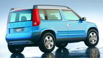 Skoda Yeti kommer 2009