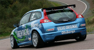 Första bilden: Här är Volvos nya racebil!