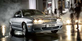 Nytt face på Jaguar X-type
