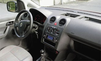 Maximerad Caddy rymmer 4,2 kubik