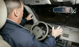 Volvo först med ny typ av kollisionsvarnare